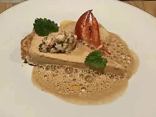 Foie gras and lobster, together at last.