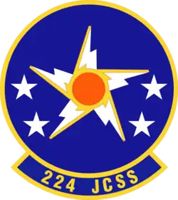 224th Joint Communications Support Squadron's Emblem