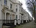 25-36 Falkner Square (1840s; Grade II)
