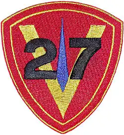 27th Marine Regiment patch