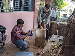 The 1432 CE Allalanatha pillar inscription from Jakkur.