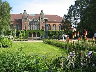 Royal Danish Library on Slotsholmen in Copenhagen