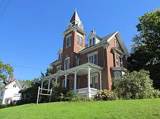 James C. Lord house, Lewiston, Maine, 1885.