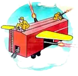 727th Bombardment Squadron - Emblem