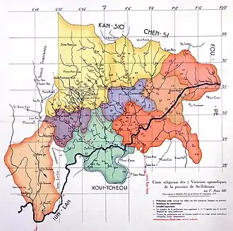 Seven apostolic vicariates of Sichuan (Catholic)
