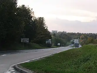 A340 near the North Hampshire Hospital.jpg