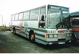Duple Caribbean on Leyland Tiger chassis