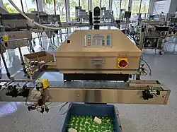 Auto-Mate Technologies AM-250 Induction Foil Sealer with Conveyor and Quality Control Sensors