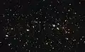 Galaxy cluster ACT-CL J0102-4915 contains the mass of about two million billion suns.[19]