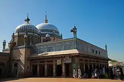 The tomb of Khawaja Ghulam Fareed is located in Mithankot