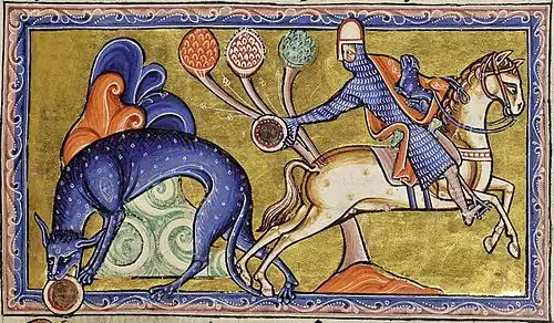 Folio 8 Recto - Tiger