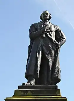 Adam Black (1877) in Princes Street Gardens