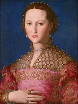 Portrait of Eleonora of Toledo, c. 1543, National Gallery Prague