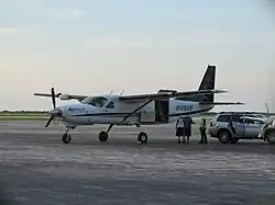 N108AN a Cessna 208 Caravan at Burke Lakefront Airport
