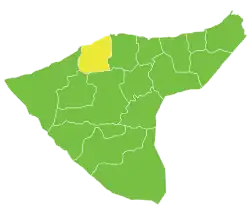 Al-Darbasiyah Subdistrict in Syria