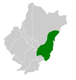 Location of Baljurashi in Al-Baha Province