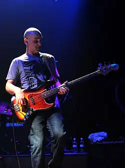 Guy Erez with Alan Parsons Live Project performing in Tel Aviv, Israel in 2010