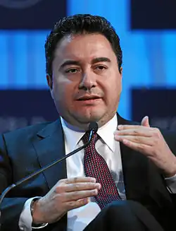 Ali Babacan, former Minister of the Economy, former Minister of Foreign Affairs and former Deputy Prime Minister of Turkey