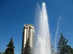 Fountain in Abai Square
