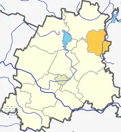 Location in the Plungė District Municipality