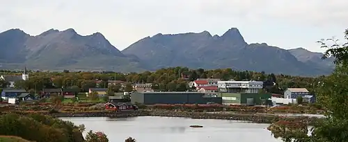 View of the village of Alsvåg
