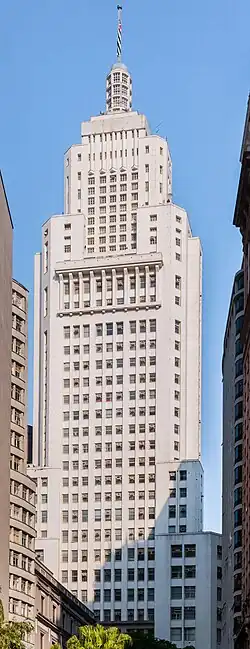 Altino Arantes Building in São Paulo by Plinio Botelho do Amaral (1947)