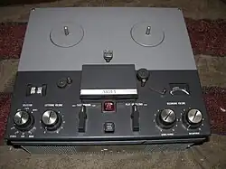 Ampex Model 1250 tube stereo tape recorder c. 1962 – designed for the high end consumer market