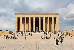 Anıtkabir in Ankara, Turkey.