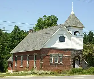 The Anderson Schoolhouse, built 1900
