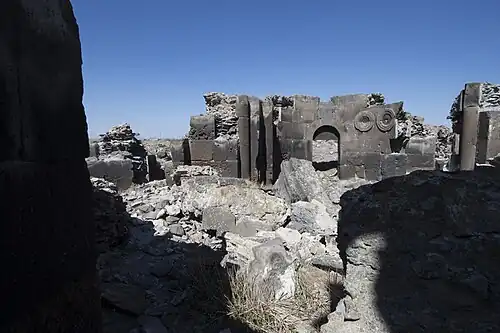 Remains of the Church (interior to north apse)