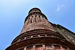 Corner pillars of Lattan Mosque