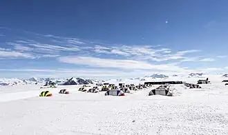 Union Glacier Camp, December 2013.