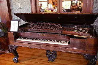 Antique Chickering Piano