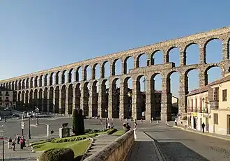 Roman Aqueduct of Segovia, Spain