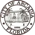 Official seal of Arcadia, Florida