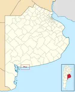 location of in Buenos Aires Province