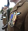 Army Air Corps personnel on parade, 2011