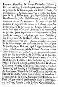 Parlement document dated 28 July 1774, which condemns Joseph Grodemanche called Bellehumeur (2/4)