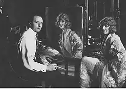 Tadeusz Styka with Kazimiera Skalska