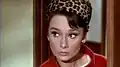 Audrey Hepburn in a scene from the comic thriller Charade dressed by Givenchy 1963