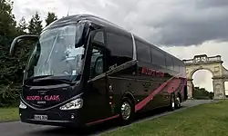 Image 189Ausden Clark Executive Scania Irizar i6 coach in black and pink livery (from Coach (bus))