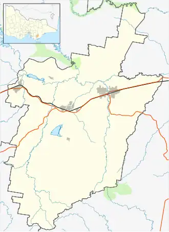 Traralgon is located in City of Latrobe