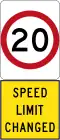 New 20 km/h Speed Limit (used in South Australia)
