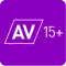 AV15+-rated (purple)