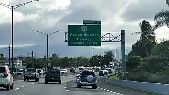 Heading south in Caguas