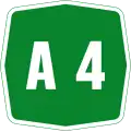 Autostrada A4 Italia.svg