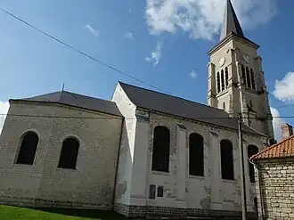 The church in Avesnes-le-Sec