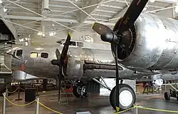 B-17 being restored