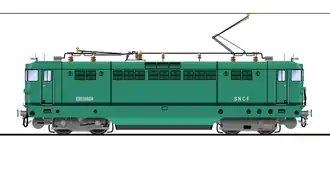 BB 16684, light bluish green with a "Celtic green" band.