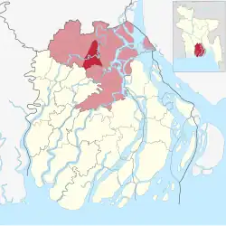 Location of Babuganj